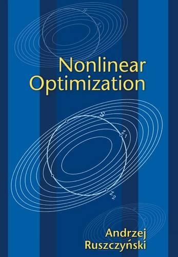 Бумажная книга «Nonlinear Optimization», автор Анджей Рущинский - фото №1