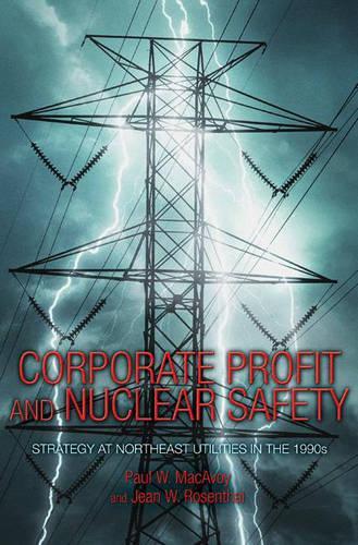Бумажная книга «Corporate Profit and Nuclear Safety: Strategy at Northeast Utilities in the 1990s», авторов Жан В. Розенталь, Пол В. Макэвой - фото №1