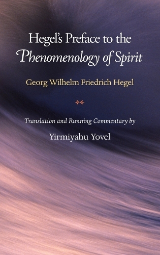 Бумажная книга «Hegel's Preface to the Phenomenology of Spirit», автор Георг Вильгельм Фридрих Гегель - фото №1