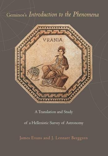 Бумажная книга «Geminos's Introduction to the Phenomena: A Translation and Study of a Hellenistic Survey of Astronomy», автор Дж. Леннарт Берггрен - фото №1