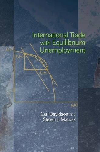 Бумажная книга «International Trade with Equilibrium Unemployment» - фото №1