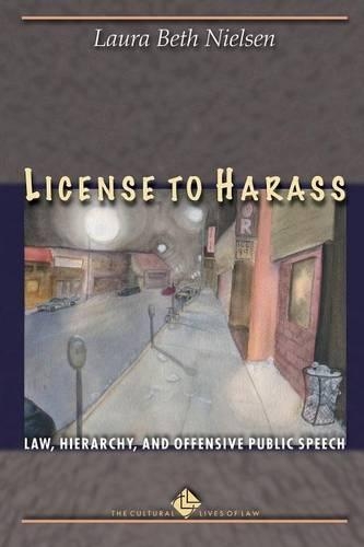 Паперова книга «License to Harass: Law, Hierarchy, and Offensive Public Speech», автор Лора Бет Нільсен - фото №1
