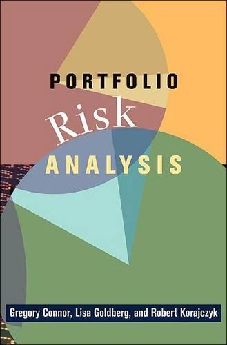 Паперова книга «Portfolio Risk Analysis», авторів Грегорі Коннор, Ліза Р. Голдберг, Роберт А. Корайчик - фото №1