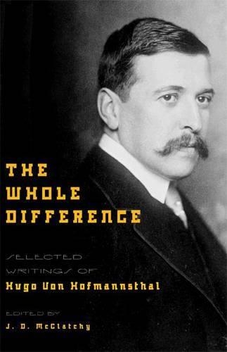 Паперова книга «The Whole Difference: Selected Writings of Hugo von Hofmannsthal» - фото №1