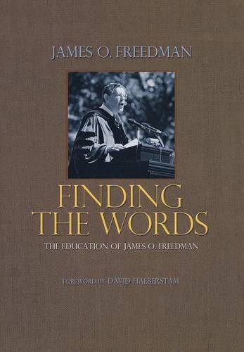Паперова книга «Finding the Words: The Education of James O. Freedman» - фото №1