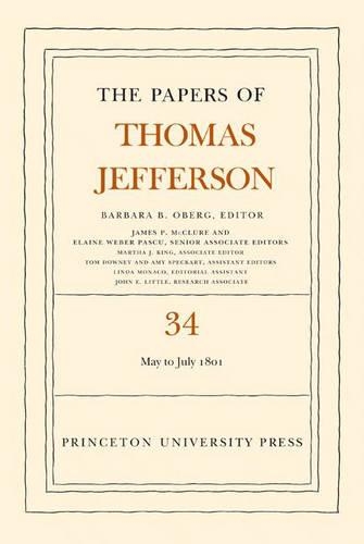 Паперова книга «The Papers of Thomas Jefferson, Volume 34: 1 May to 31 July 1801», автор Томас Джефферсон - фото №1