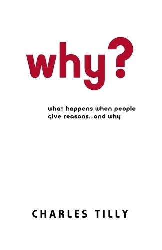 Бумажная книга «Why?», автор Чарльз Тилли - фото №1