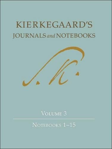 [object Object] «Kierkegaard's Journals and Notebooks, Volume 3: Notebooks 1-15», автор Серен Кьеркегор - фото №1