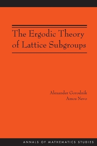[object Object] «The Ergodic Theory of Lattice Subgroups (AM-172)» - фото №1
