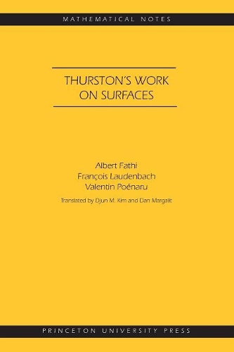 Паперова книга «Thurston's Work on Surfaces (MN-48)» - фото №1