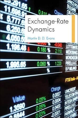 Бумажная книга «Exchange-Rate Dynamics», автор Мартин Д. Д. Эванс - фото №1