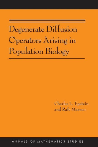 Бумажная книга «Degenerate Diffusion Operators Arising in Population Biology (AM-185)» - фото №1