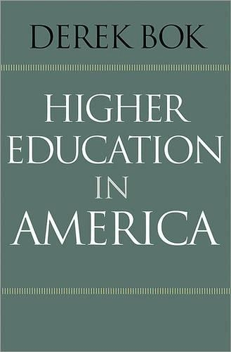 Паперова книга «Higher Education in America», автор Дерек Бок - фото №1