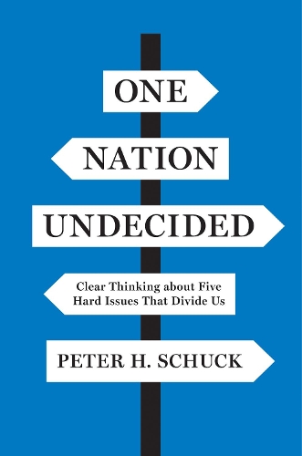 Бумажная книга «One Nation Undecided: Clear Thinking about Five Hard Issues That Divide Us», автор Питер Х. Шук - фото №1