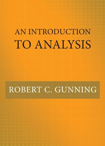 [object Object] «An Introduction to Analysis», автор Роберт К. Ганнінг - фото №1