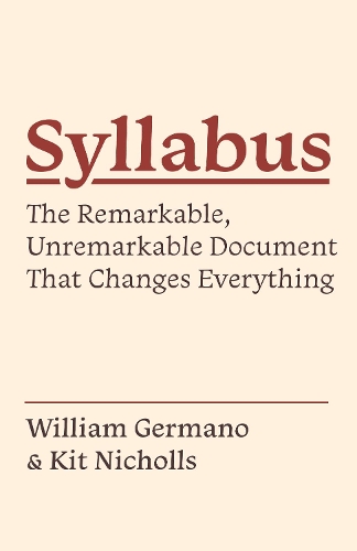 Бумажная книга «Syllabus: The Remarkable, Unremarkable Document That Changes Everything», авторов Кит Николс, Уильям Джермано - фото №1
