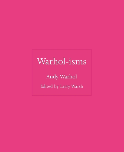 Паперова книга «Warhol-isms», автор Енді Воргол - фото №1