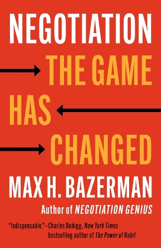 Paper book «Negotiation: The Game Has Changed», author Max H. Bazerman - фото №1