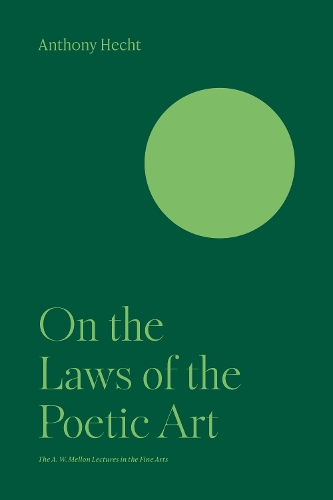 Бумажная книга «On the Laws of the Poetic Art», автор Энтони Хехт - фото №1