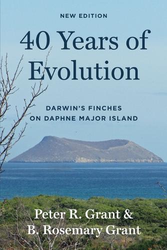 Паперова книга «40 Years of Evolution: Darwin's Finches on Daphne Major Island, New Edition», авторів B. Розмарі Грант, Пітер Р. Грант - фото №1