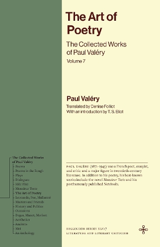 Паперова книга «The Art of Poetry: The Collected Works of Paul Valéry, Volume 7», автор Пол Валері - фото №1