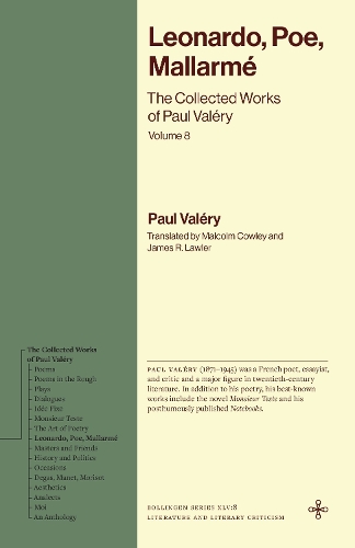 Бумажная книга «Leonardo, Poe, Mallarmé: The Collected Works of Paul Valéry, Volume 8», автор Пол Валерий - фото №1