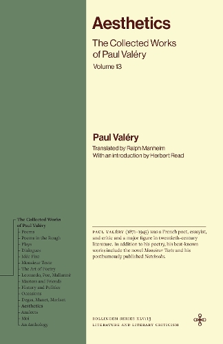 Бумажная книга «Aesthetics: The Collected Works of Paul Valéry, Volume 13», автор Пол Валерий - фото №1