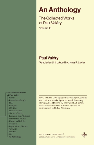 Паперова книга «An Anthology: The Collected Works of Paul Valéry, Volume 16», автор Пол Валері - фото №1