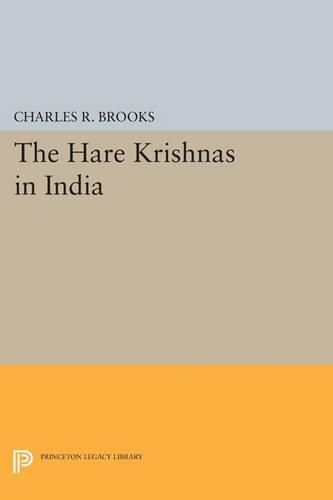 Паперова книга «The Hare Krishnas in India», автор Чарльз Р. Брукс - фото №1