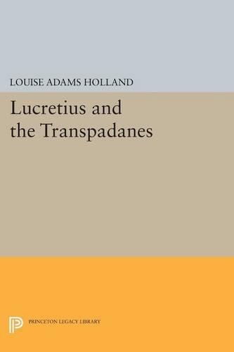 Бумажная книга «Lucretius and the Transpadanes», автор Луиза Адамс Холланд - фото №1