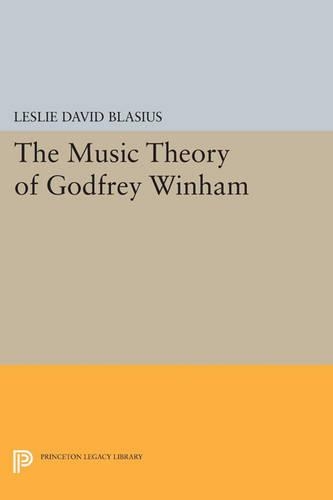 Бумажная книга «The Music Theory of Godfrey Winham», автор Лесли Дэвид Блазиус - фото №1