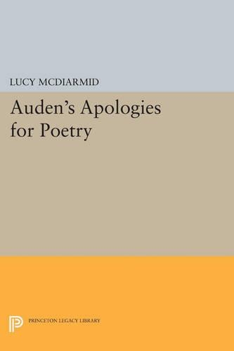 Паперова книга «Auden's Apologies for Poetry», автор Люсі Макдіармід - фото №1