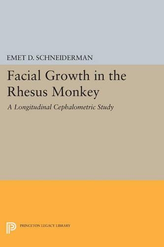 Бумажная книга «Facial Growth in the Rhesus Monkey: A Longitudinal Cephalometric Study», автор Эмет Д. Шнайдерман - фото №1