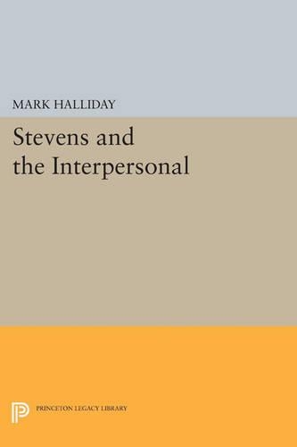 Бумажная книга «Stevens and the Interpersonal», автор Марк Халлидей - фото №1