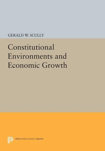 Паперова книга «Constitutional Environments and Economic Growth», автор Джеральд В. Скаллі - фото №1