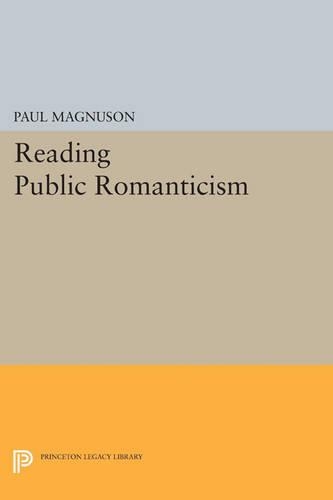 Бумажная книга «Reading Public Romanticism», автор Пол Магнусон - фото №1