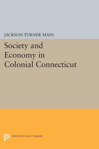 Бумажная книга «Society and Economy in Colonial Connecticut», автор Джексон Тернер Мейн - фото №1