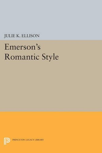 Бумажная книга «Emerson's Romantic Style», автор Джули К. Эллисон - фото №1