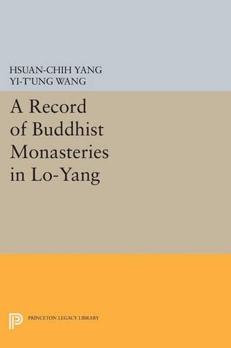Бумажная книга «A Record of Buddhist Monasteries in Lo-Yang», автор Сюань-чи Янь - фото №1