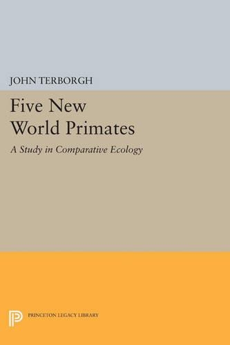 Бумажная книга «Five New World Primates: A Study in Comparative Ecology», автор Джон Терборг - фото №1