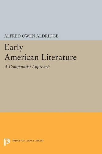 Паперова книга «Early American Literature: A Comparatist Approach», автор Альфред Оуен Олдрідж - фото №1