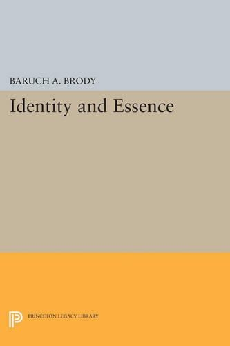 Бумажная книга «Identity and Essence», автор Барух А. Броди - фото №1