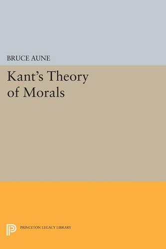 Бумажная книга «Kant's Theory of Morals», автор Брюс Аун - фото №1
