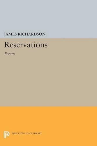 Паперова книга «Reservations: Poems», автор Джеймс Річардсон - фото №1