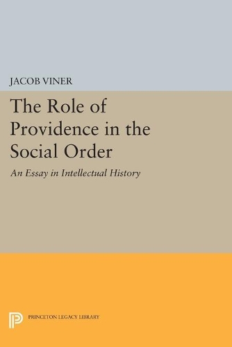 Бумажная книга «The Role of Providence in the Social Order: An Essay in Intellectual History», автор Якоб Винер - фото №1