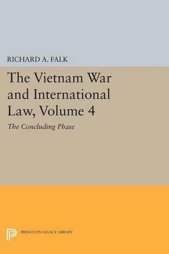 Паперова книга «The Vietnam War and International Law, Volume 4: The Concluding Phase», автор Річард А. Фолк - фото №1