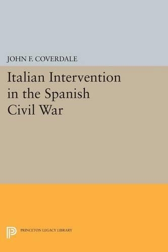 Паперова книга «Italian Intervention in the Spanish Civil War», автор Джон Ф. Ковердейл - фото №1