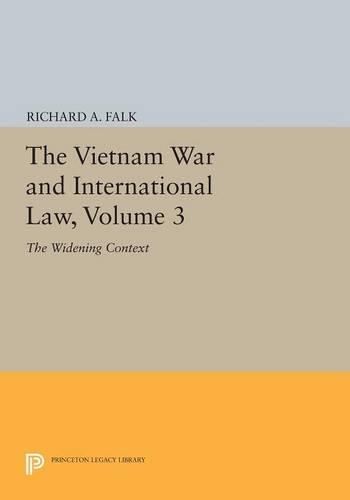 Бумажная книга «The Vietnam War and International Law, Volume 3: The Widening Context», автор Ричард А. Фолк - фото №1