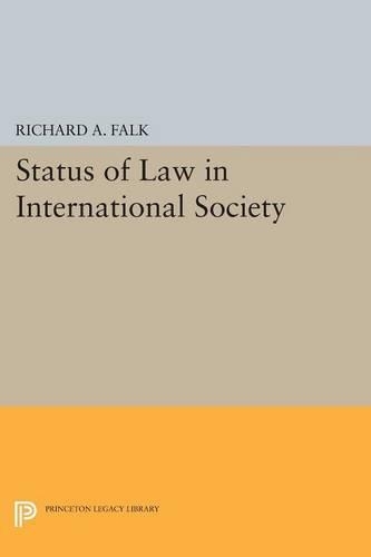 Бумажная книга «Status of Law in International Society», автор Ричард А. Фолк - фото №1