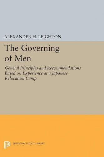 Паперова книга «Governing of Men», автор А. Х. Лейтон - фото №1